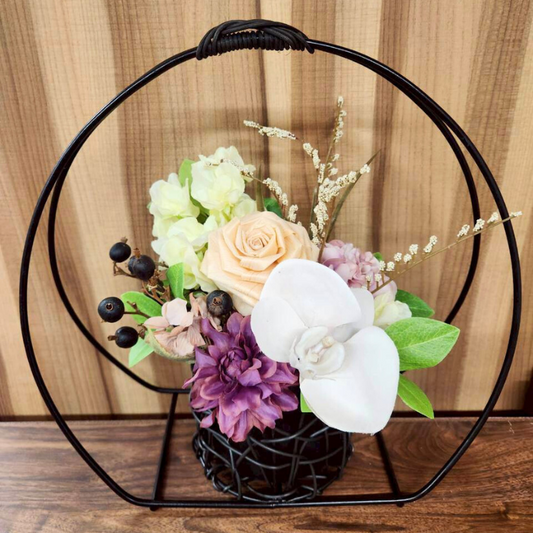 和モダンの趣き|優雅に咲く癒しのフラワーアレンジメント