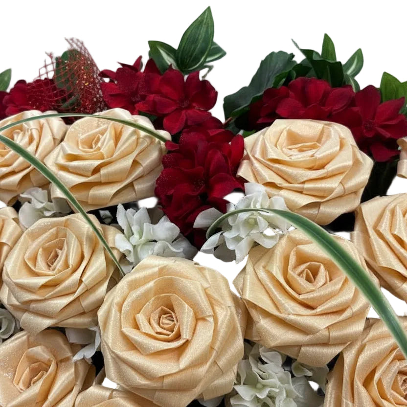 ハートシリーズ|赤く華やぐハートフラワー