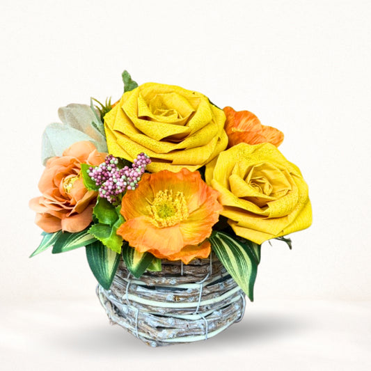 ひのきろうず 小さな彩り（イエロー×オレンジ）