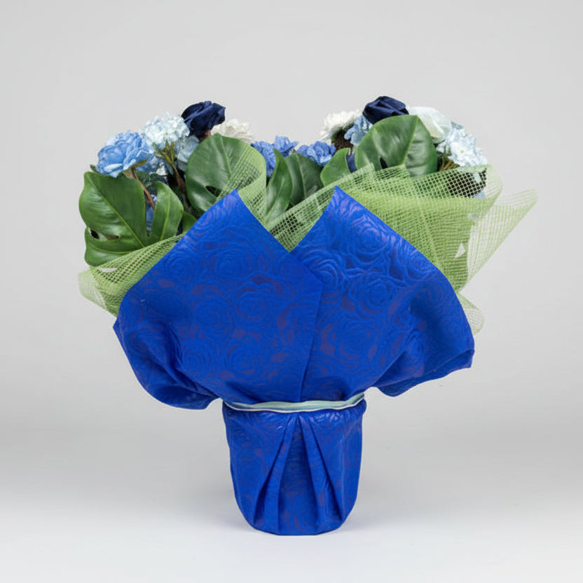 ハートシリーズ｜祝福を贈るアレンジメント・ブルー