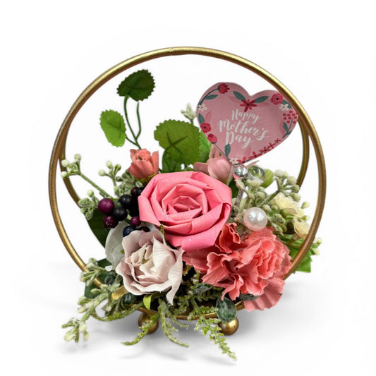 母の日ギフト｜ありがとうを贈るサークルフラワー