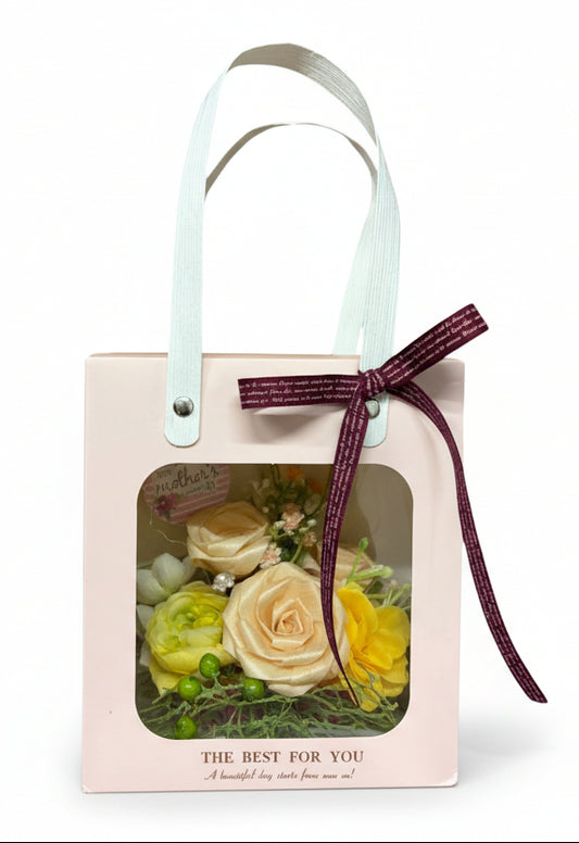 母の日ギフト｜フラワーバッグ・ピンクブロッサム